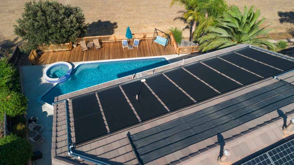panneaux solaire chauffer piscine